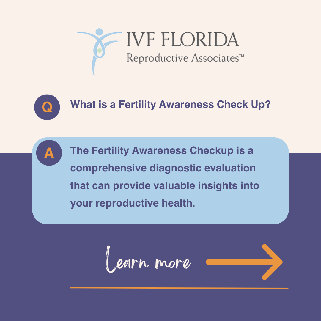 IVF FLORIDA's Fertility Awareness Checkup