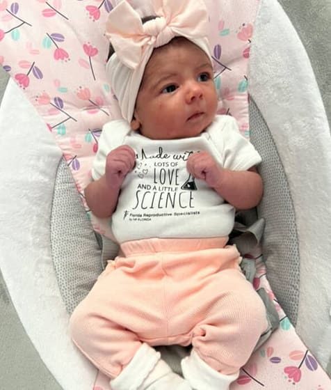 Claudia IVF FLORIDA patient